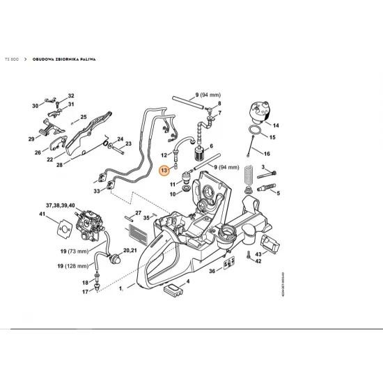 STIHL   Wkład kompensacji ciśnienia 4224 358 8100